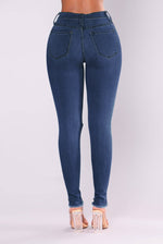 Load image into Gallery viewer, 2023 Hot Sale Ripped Jeans for Women Fashion Slim Stretch Denim Pencil Pants Street Hipster Trousers Casual Female Clothing