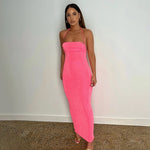 Load image into Gallery viewer, Backless Slim Cami Strap Long Dress