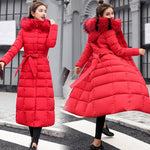 Load image into Gallery viewer, winter clothes women Fur Parkas Quilted jackets