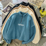 Load image into Gallery viewer, Cashmere Short High Collar Hoodies