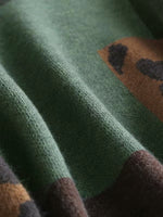 Load image into Gallery viewer, Aproms Elegant Leopard Print Oversized Pullovers