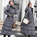 Load image into Gallery viewer, winter clothes women Fur Parkas Quilted jackets
