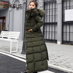 Load image into Gallery viewer, winter clothes women Fur Parkas Quilted jackets