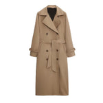 Load image into Gallery viewer, clothing retro casual loose double-breasted coat