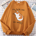 Load image into Gallery viewer, Cat Print Top Women Harajuku Oversize Long-Sleeve Kawaii
