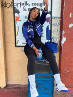 Load image into Gallery viewer, KLALIEN Fashion Casual Slim Coat Women Autumn Simple Print Letter Baseball Uniform Jacket Female Streetwear Sportswear Y2K