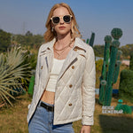 Load image into Gallery viewer, Spring Women Jacket Padded Short Argyle Coats