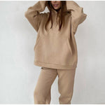 Load image into Gallery viewer, Women Casual Tracksuit Autumn Fashion Casual Hooded Two Piece