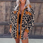 Load image into Gallery viewer, Fashion Style Designer Luxury Sale Leopard Coats