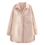 Load image into Gallery viewer, Women's Shirts Jackets Thin Parka Oversize Shirt