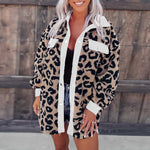 Load image into Gallery viewer, Fashion Style Designer Luxury Sale Leopard Coats