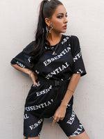 Load image into Gallery viewer, Simplee Casual solid women's two piece suits with belt