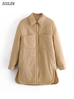 Load image into Gallery viewer, Women's Shirts Jackets Thin Parka Oversize Shirt