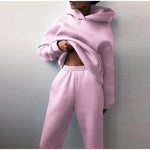 Load image into Gallery viewer, Women Casual Tracksuit Autumn Fashion Casual Hooded Two Piece