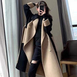 Load image into Gallery viewer, Cashmere coat high sense wool women