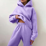 Load image into Gallery viewer, Women Casual Tracksuit Autumn Fashion Casual Hooded Two Piece