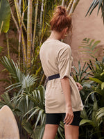 Load image into Gallery viewer, Simplee Casual Solid Outfits Women's Two Piece Suit