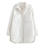 Load image into Gallery viewer, Women's Shirts Jackets Thin Parka Oversize Shirt