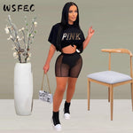 Load image into Gallery viewer, WSFEC S-2XL Casual Sexy Two Piece Sets Women