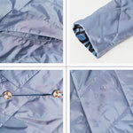 Load image into Gallery viewer, Spring coats Women parkas Oversize Long warm letter print sashes hooded