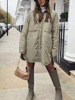 Load image into Gallery viewer, Women's Shirts Jackets Thin Parka Oversize Shirt