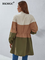 Load image into Gallery viewer, Streetwear Green Brown Beige Wide Strips