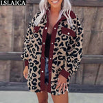 Load image into Gallery viewer, Fashion Style Designer Luxury Sale Leopard Coats