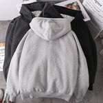 Load image into Gallery viewer, Rimocy Solid Color Women's Hooded Jacket