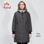 Load image into Gallery viewer, Spring coats Women parkas plus size Long warm zipper hooded pockets padded clothing