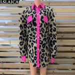 Load image into Gallery viewer, Fashion Style Designer Luxury Sale Leopard Coats