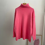 Load image into Gallery viewer, Blessyuki Oversized Cashmere Split Knitted Sweater Women