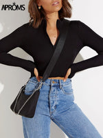 Load image into Gallery viewer, Aproms Elegant High Neck Zipper