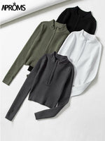 Load image into Gallery viewer, Aproms Elegant High Neck Zipper