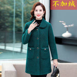 Load image into Gallery viewer, Middle-aged Mothers Faux lamb Wool Coat
