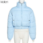 Load image into Gallery viewer, KLALIEN Winter Fashion Solid Padded Jacket Women
