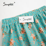 Load image into Gallery viewer, Simplee Bohemian floral ruffle midi skirt women summer Holiday elastic waist A-line skirt
