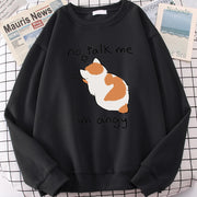 Cat Print Top Women Harajuku Oversize Long-Sleeve Kawaii