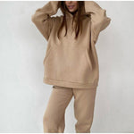 Load image into Gallery viewer, Women Casual Tracksuit Autumn Fashion Casual Hooded Two Piece
