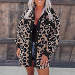 Load image into Gallery viewer, Fashion Style Designer Luxury Sale Leopard Coats
