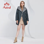 Load image into Gallery viewer, Spring coats Women parkas Oversize Long warm letter print sashes hooded
