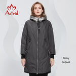 Load image into Gallery viewer, Spring coats Women parkas plus size Long warm zipper hooded pockets padded clothing
